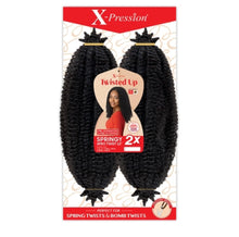  Outre Crochet Braids X-Pression Twisted Up 2X Springy Afro Twist 16”