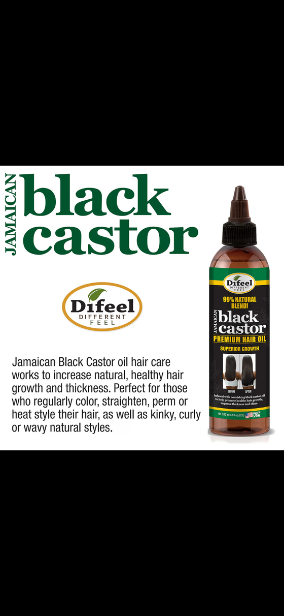 D1feel Jamaican black caster oil