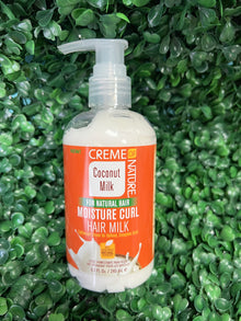  Creme of nature moisture curl hair milk 8.3 oz