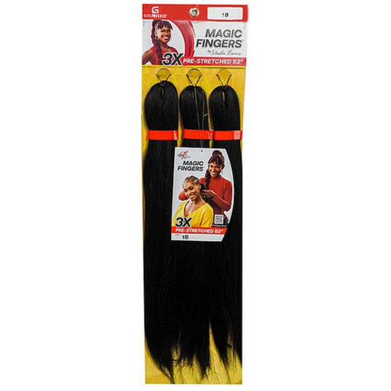 Magic Fingers Stasha 3X X-Pression Pre Stretched Braid 52" - 2 - HairITisBeautySupplies