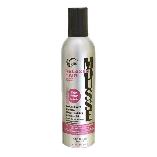 Vigorol Relaxed Hair Foaming Mousse 12oz