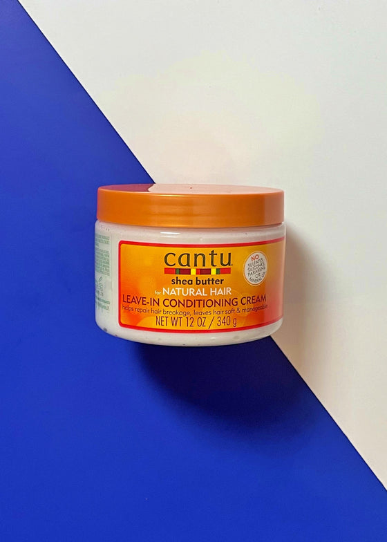 Cantu Care - Natural Leave In Conditioning Cream 12 Oz - HairITisBeautySupplies