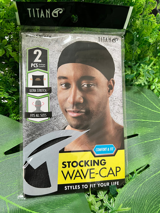 Stocking wave cap