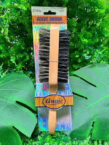  Annie 2 Way Wooden Wave Brush (thick)