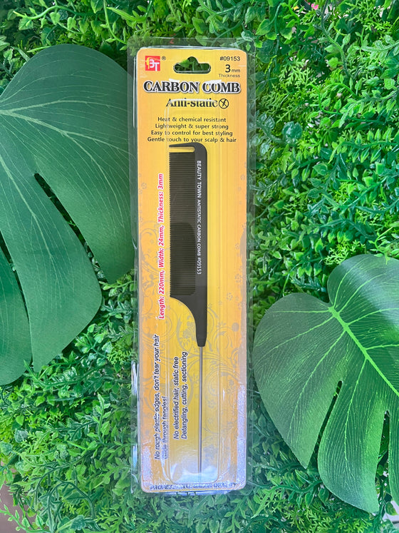 Beauty Town Anti-Static Carbon Comb 5mm