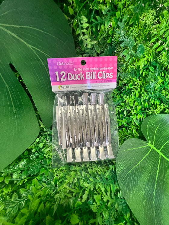 Duck Bill clips (12 pcs)