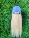 Cap wig human hair 20 inch