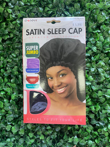  Satin Sleep Cap (Super Jumbo)