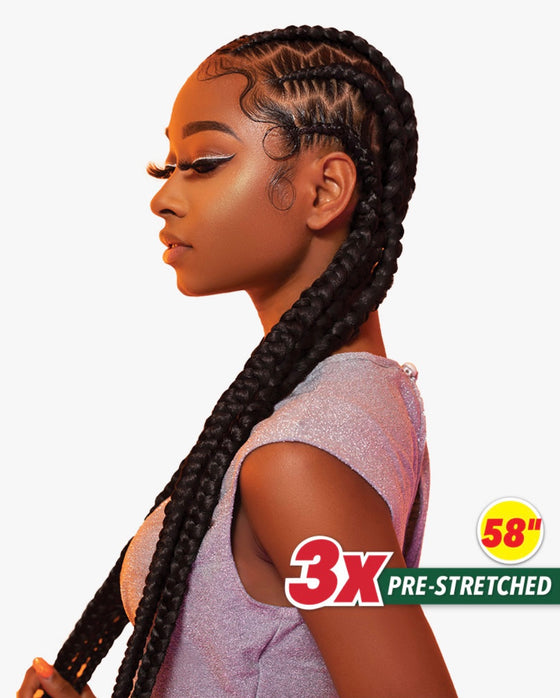 3X X-Pression Prestreched Braid 58”