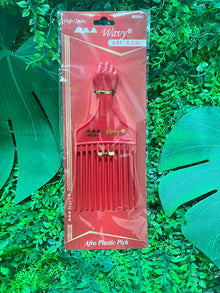  Afro plastic pick