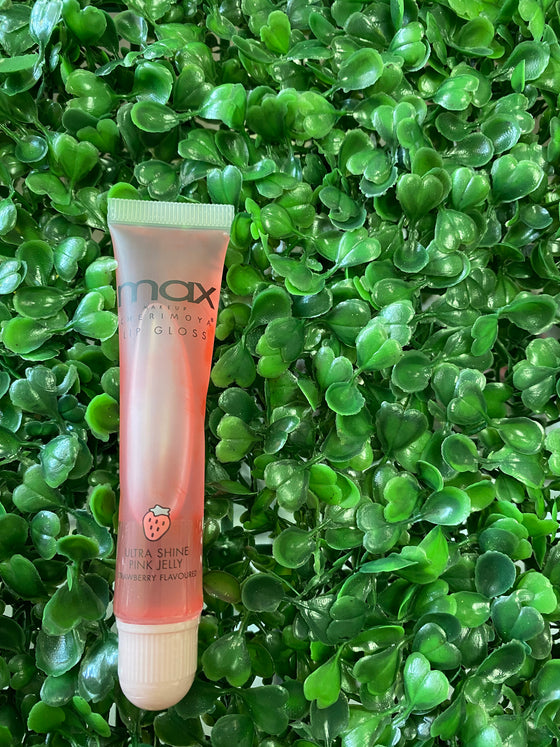 Max lip gloss strawberry and peach